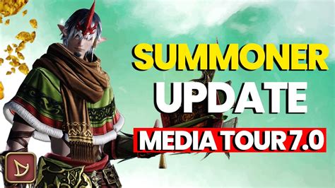 FFXIV Dawntrail Summoner Media Tour Level 100 Tool Tips YouTube