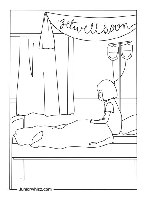 Get Well Soon Coloring Pages (12 Printable PDFs)