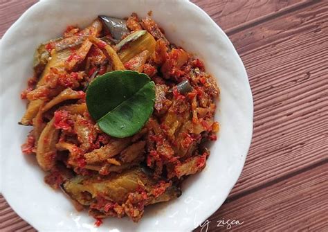 Resep Terong Balado Teri Oleh Zisca Cookpad