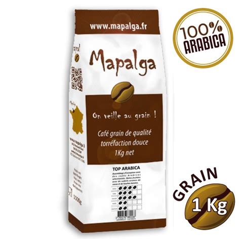 Café grain TOP ARABICA 1Kg MAPALGA MAPALGA CAFES