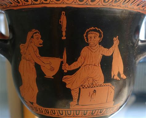 Thesmophoriazusae Red Figure Krater Illustration World History