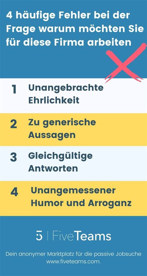 Warum M Chten Sie Bei Uns Arbeiten Antwortbeispiele Einfaches