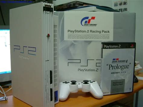 Sony Playstation Ceramic White Gran Turismo Prologue Console Asia