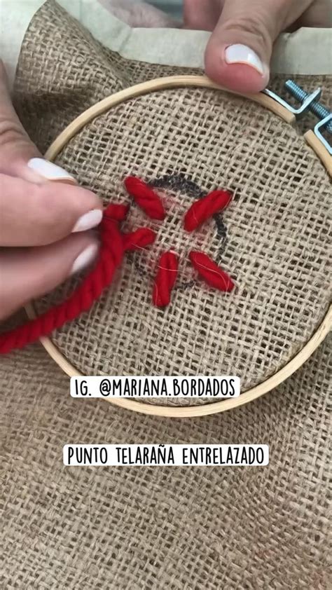 Ig Mariana Bordados Tutorial Bordado De Cintas Bordados En Tela