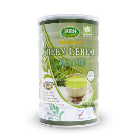 Jasper Product Oh Green Green Cereal 500g