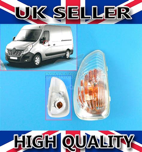 For Vauxhall Movano Master Mk Nv Door Wing Mirror Indicator Lens