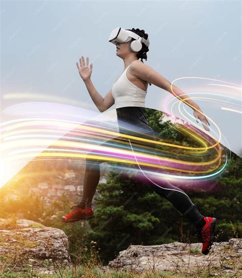 Premium Photo | Immersive workout collage