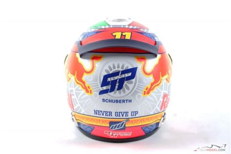 Helmet Sergio Perez Red Bull Schuberth Tibormodel