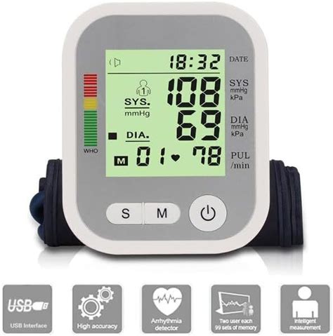 High Blood Pressure Monitor Large Cuff Blood Pressure Machines For Home