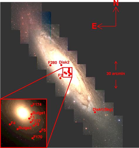 Andromeda Galaxy Black Hole