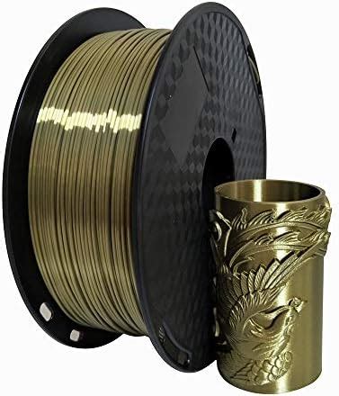 Silk Antique Gold Pla Filament Mm Kg D Printer Filament Ls