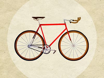 Red Bike By Samantha Standridge On Dribbble