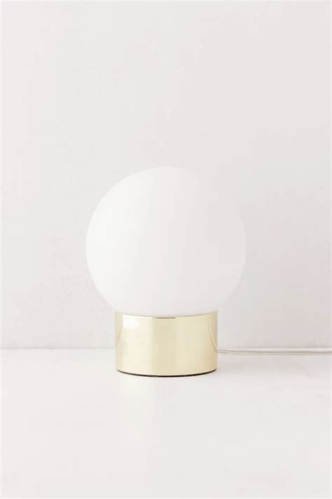 Delia Frosted Globe Table Lamp Urban Outfitters