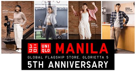 Uniqlo Manila Global Flagship Store Celebrates Th Anniversary