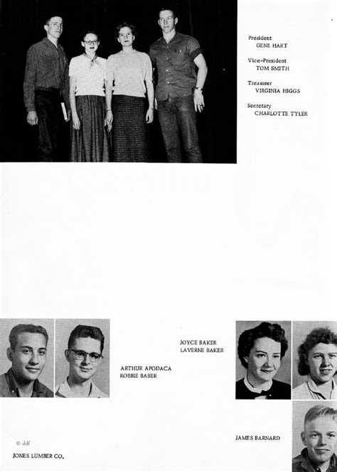 1958 Fowler High School Yearbook