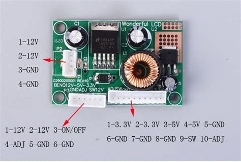 Jual DC DC 12V To 5V 3V Step Down LCD Power Supply Module New High