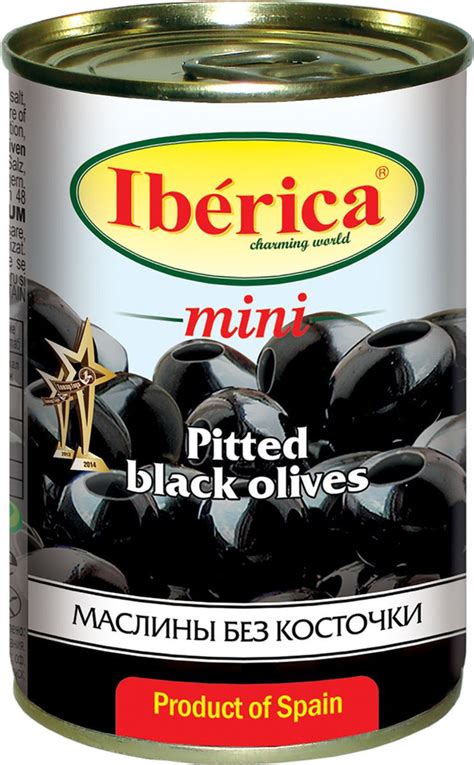 Маслины Iberica без косточки мини, 300г * 24 шт - купить с доставкой по ...