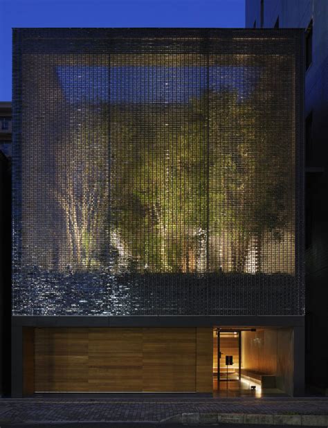 Optical Glass House By Hiroshi Nakamura Nap Hiroshima Japan