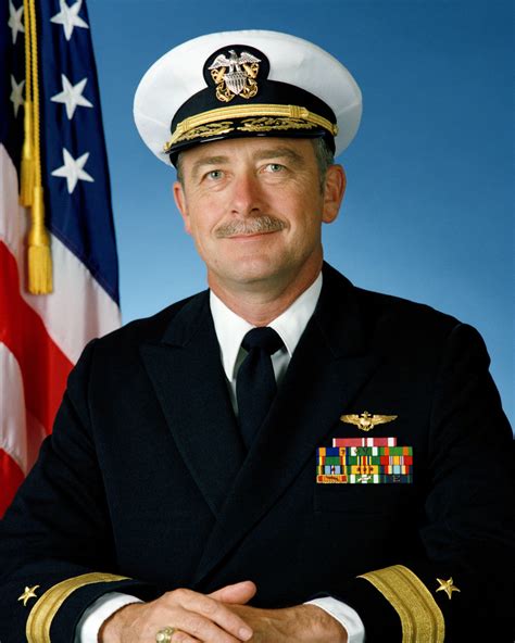 Portrait Us Navy Usn Rear Admiral Rdml Lower Half George H