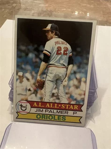 Topps Jim Palmer Belle Carte Baltimore Orioles Hof Eur