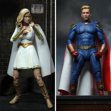 Neca The Boys Ultimate Homelander And Starlight Action Figures Hot