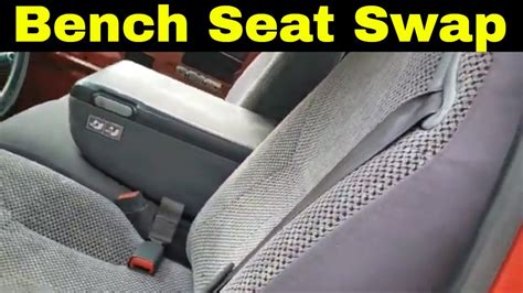 Square Body Chevy Seat Upgrade Bench Seat Swap Youtube