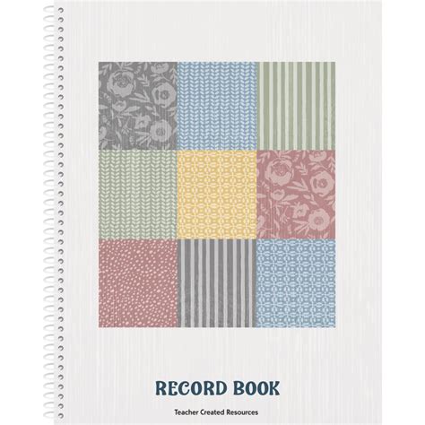 Classroom Cottage Record Book Tools Teaching