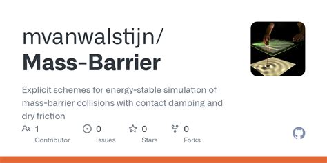 Github Mvanwalstijn Mass Barrier Explicit Schemes For Energy Stable