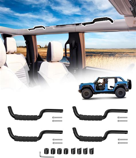 Amazon Sunsdrew Bronco Grab Handles Pcs Automotive Front Rear