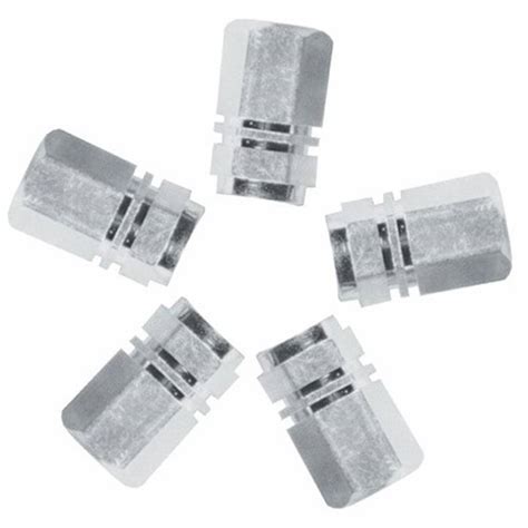 Bouchon De Valve Sport Pour Voiture Couleur Gris 5 Pieces