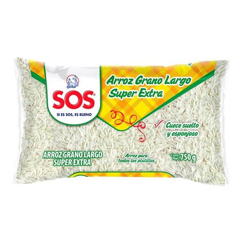 Arroz Sos Grano Largo S Per Extra G Walmart