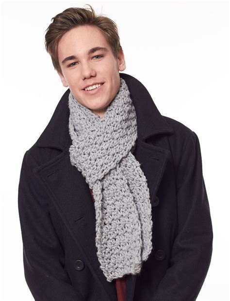 Mens Scarf Knitting Patterns Mike Nature