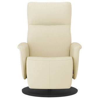 Vidaxl Fauteuil Inclinable Avec Repose Pieds Cr Me Similicuir