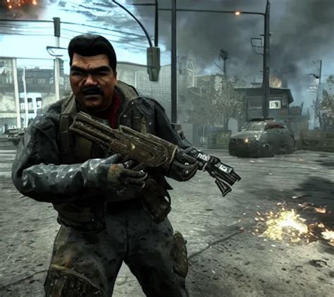 George Lopez In Call Of Duty Der Riese Zombies Ps 4 Stable