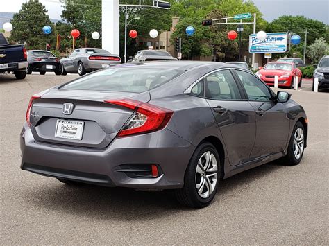 Pre Owned 2018 Honda Civic Sedan Lx 4dr Car In Albuquerque Apb0046 Perfection On Academy