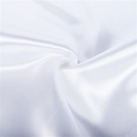 Raso Satin Color Blanco