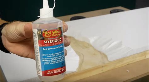 Hot Wire Foam Factory Styrogoo Foam Safe Adhesive Glue Oz Clear