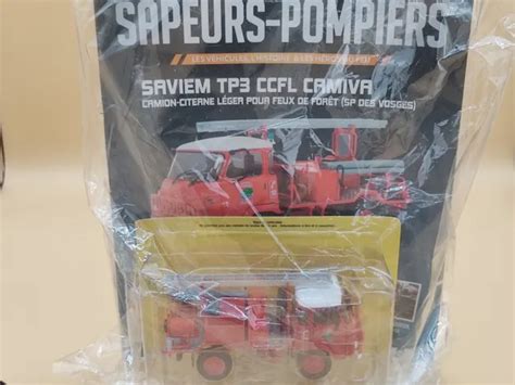 1 43 SAVIEM TP3 CCFL Camiva Sapeurs Pompiers Vosges Camion Citerne IXO