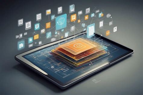 Digital Business Applications Premium Ai Generated Image