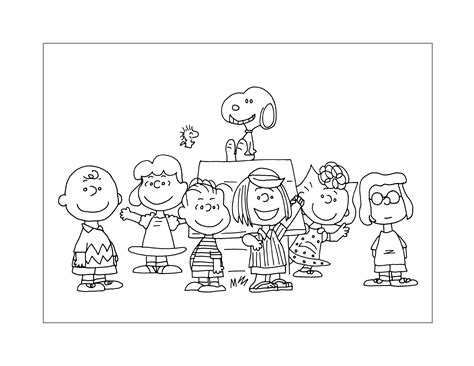 Charlie Brown Coloring Pages Printable Coloring Pages