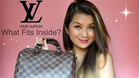 What Fits Inside Speedy Bandouli Re Louis Vuitton Review Youtube