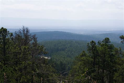 The Ouachita Mountains In Oklahoma Seen From The Talimena Scenic Drive