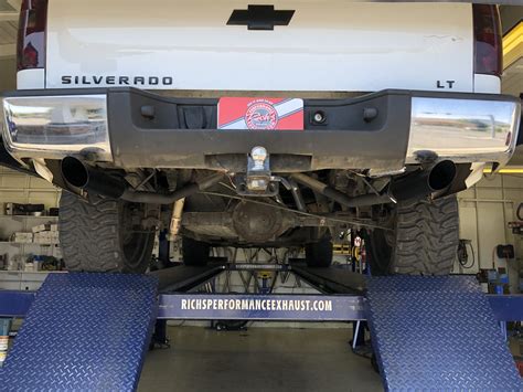 2008 Chevy Silverado Flowmaster True Dual Exhaust Richs Performance Exhaust