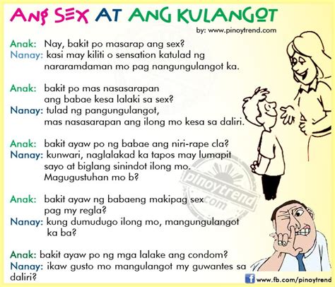 Tagalog Funny Mother And Son Jokes Ang Sex At Ang Kulangot Funny Joke