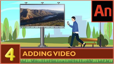 Tutorial 4 Adding Video To Animation Adobe Animate Cc Tutorials