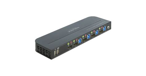 DeLOCK HDMI KVM Switch 4K 60 Hz Met USB En Audio