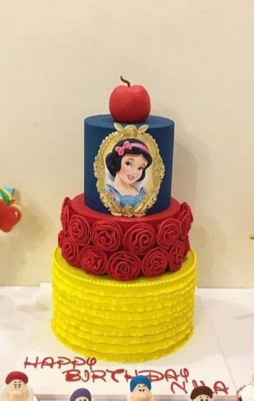 Pin By Alexandra On Blanca Nieves Tortas Snow White Birthday White