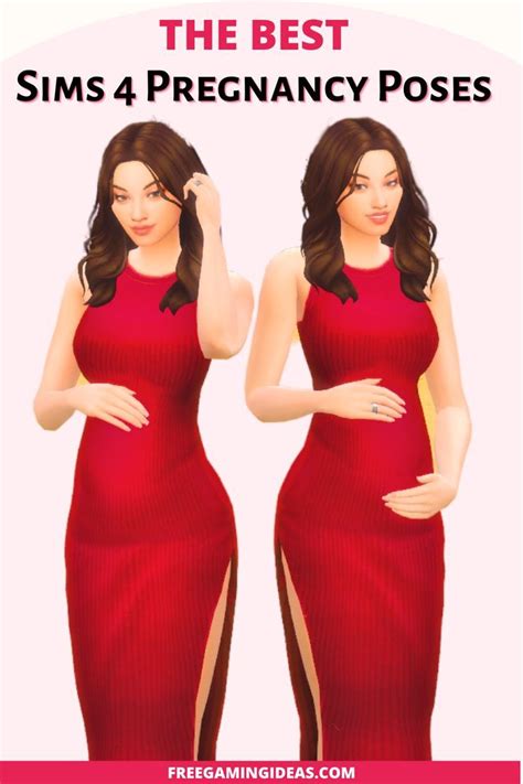 37 Stunning Sims 4 Pregnancy Poses To Take Perfect Maternity Photos