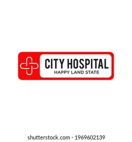 Hospital Medical Center Logo Design Vector Stock Vector (Royalty Free ...