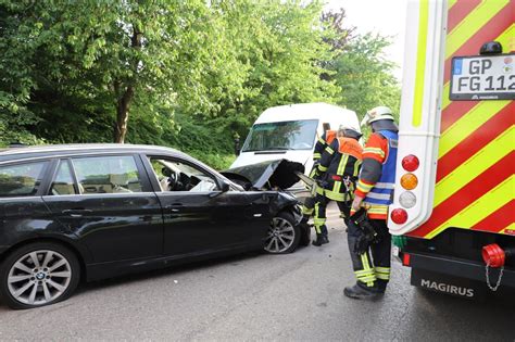 Gammelshausen Frontal Crash Fordert Schwerverletzten